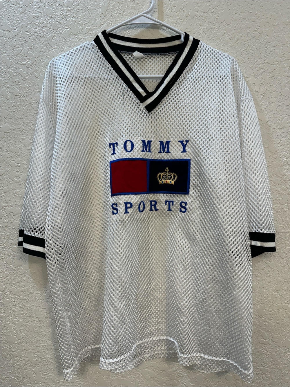 Tommy Sports Vintage Mesh Jersey unisex